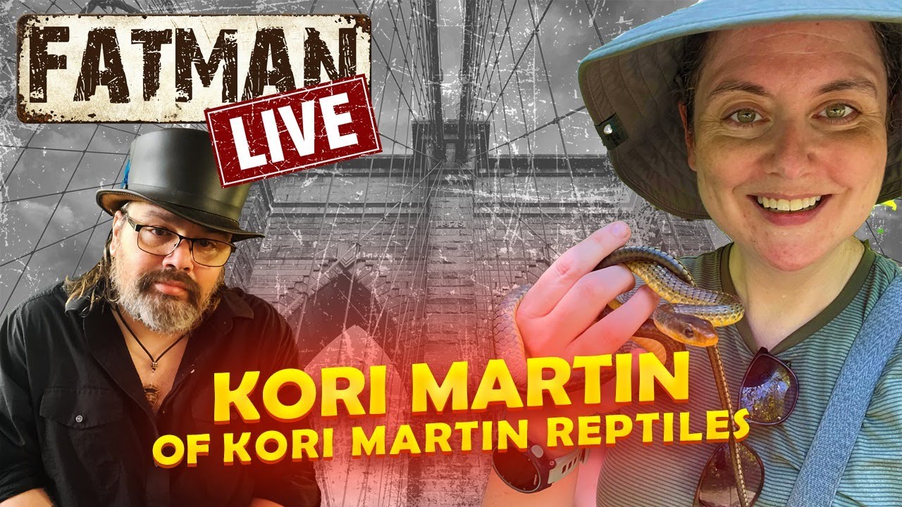 Fatman: LIVE with Kori Martin of Kori Martin Reptiles - YouTube